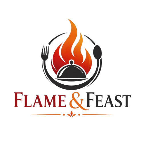 Flame &amp; Feast Logo